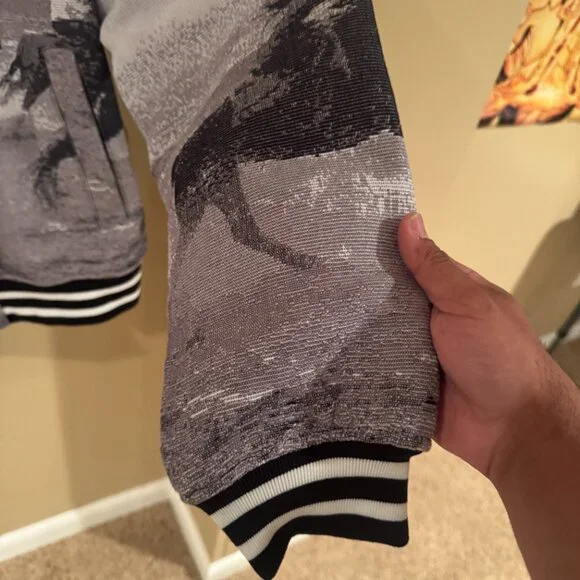 Compton Cowboys x Forever 21 Men’s Varsity Jacket – Large – Western Horseback Gr - Picture 2 of 16